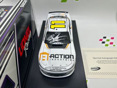 Brenden " Butterbean" Queen Autographed 2025 Action Industries 1:24 Xfinity Diecast [Lionel Racing]
