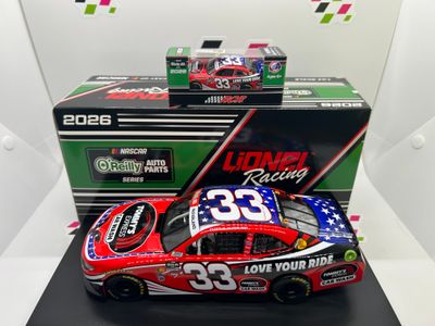 Cleetus McFarland 2026 Tommy's Express Car Wash 1:24 &amp; 1:64 Combo O'Reilly Auto Parts Series