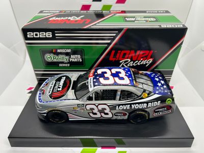 Cleetus McFarland 2026 Tommy's Express Car Wash 1:24 RAW O'Reilly Auto Parts Series