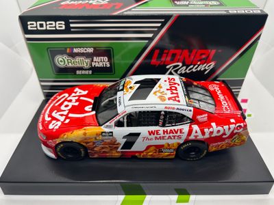 Carson Kvapil 2026 Arby's 1:24 O'Reilly Auto Parts Series