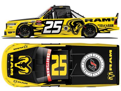 PRE-ORDER - Tony Stewart 2026 No. 25 Ram Trucks 1:24 Nascar Diecast
