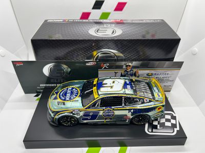 Chase Elliott 2025 Kelley Blue Book Kansas 9/28/25 Race Win Color Chrome 1:24 Elite Nascar Diecast