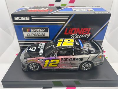 Ryan Blaney 2026 BodyArmor Flash I.V. Caffeine RAW Finish 1:24 Nascar Diecast