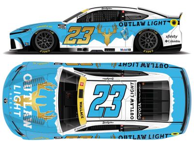 PRE-ORDER - Bubba Wallace 2026 Outlaw Light Beer 1:24 Nascar Diecast