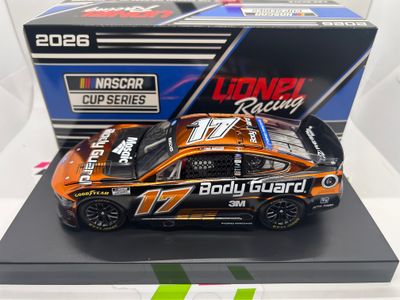 Chris Buescher 2026 Body Guard Tribute Color Chrome Nascar Diecast - FOIL NUMBER DIECAST