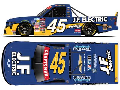 PRE-ORDER - Landen Lewis 2026 J.F. Electric Tribute 1:24 Nascar Diecast - Truck Series