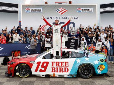 PRE-ORDER - Chase Briscoe 2026 Free Bird Patriotic / Charlotte 10.11.26 Race Win 1:24 Elite Nascar Diecast