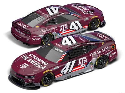 PRE-ORDER - Cole Custer 2026 Texas A&amp;M "Standing For America" 1:24 Nascar Diecast