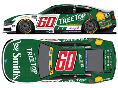 PRE-ORDER - Ryan Preece Autographed 2026 Smith's/Tree Top 1:24 Nascar Diecast - FOIL NUMBER DIECAST