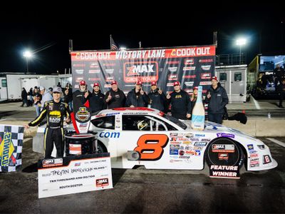 PRE-ORDER - Treyten Lapcevich Autographed 2026 Filtertime Race Win 1:24 Late Model Diecast