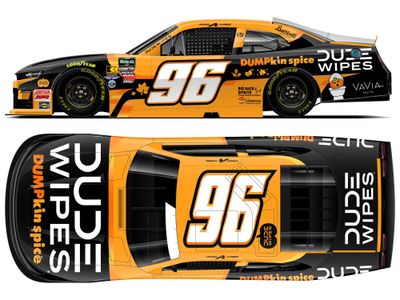 PRE-ORDER - Anthony Alfredo 2026 Dude Wipes Dupmkin Spice 1:24 Nascar Diecast - O'Reilly Auto Parts Series