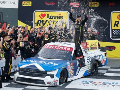 PRE-ORDER - Sammy Smith 2026 Spectrum Talladega 10/23/26 Race Win 1:24 Nascar Diecast - Truck Series
