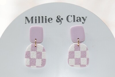 Check Me Out Large Studs - 2 Colours Available