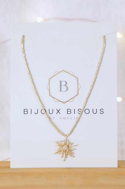 Sunburst Stacker Necklace - NEW