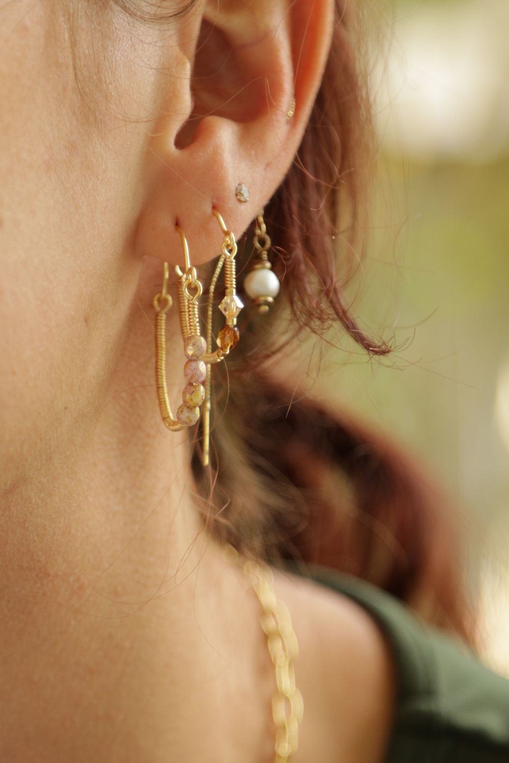 Siren Earrings - Large - NEW