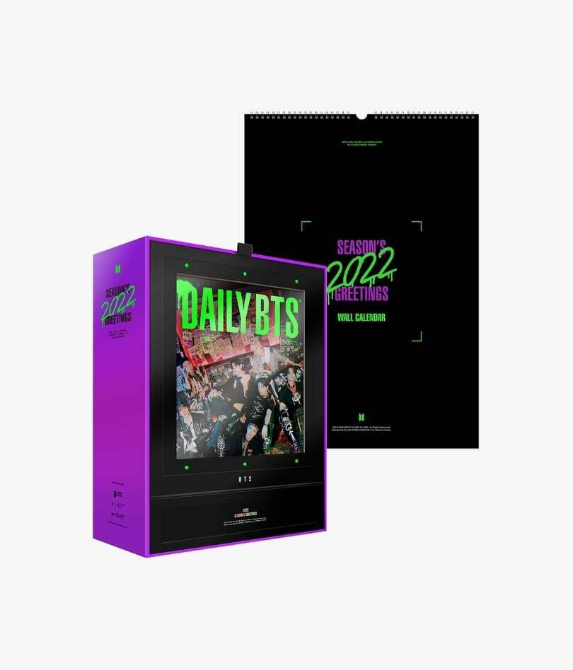 2020 BTS Season&#39;s Greetings &amp; Wall Calendar