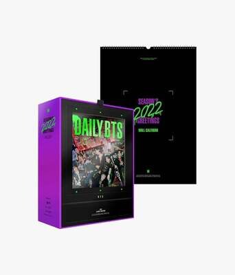 2020 BTS Season&#39;s Greetings &amp; Wall Calendar