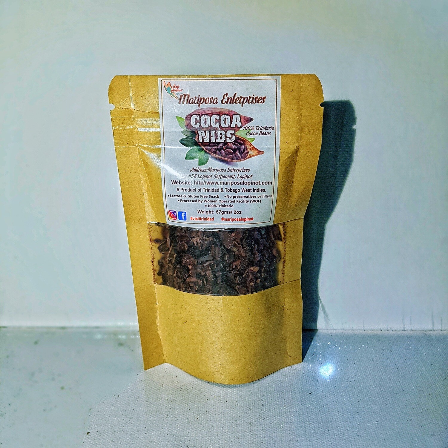 Cocoa Nibs from Cafe Mariposa