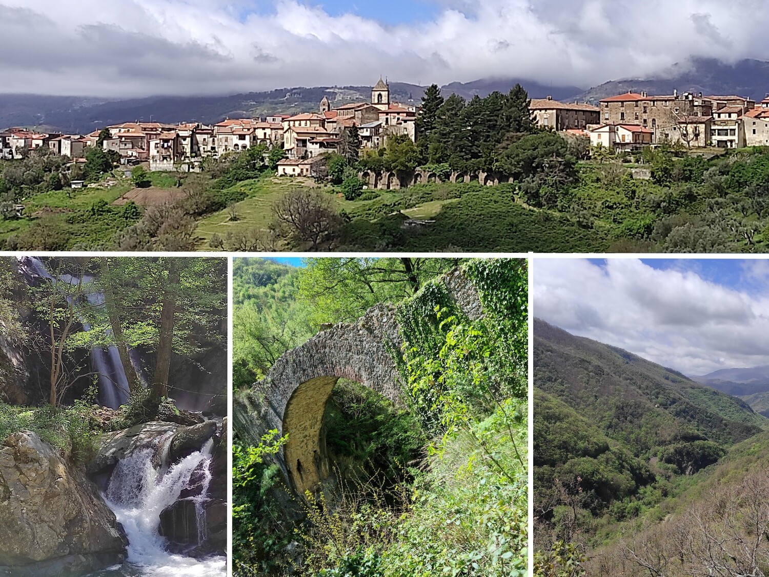 Escursione Urbana e Extraurbana - Borgo Rogliano e Cascate Cannavina