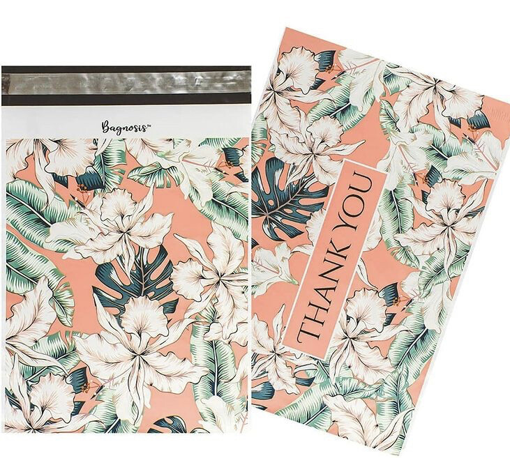 Floral Poly Mailer 10x13