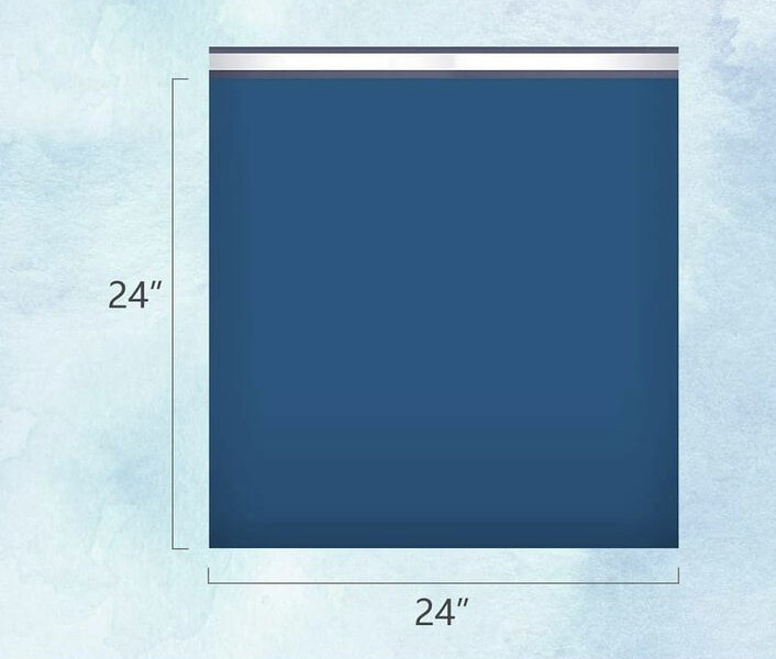 Navy poly mailer 24x24