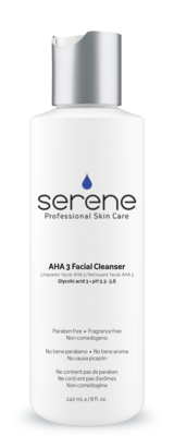 Serene AHA 3 Facial Cleanser