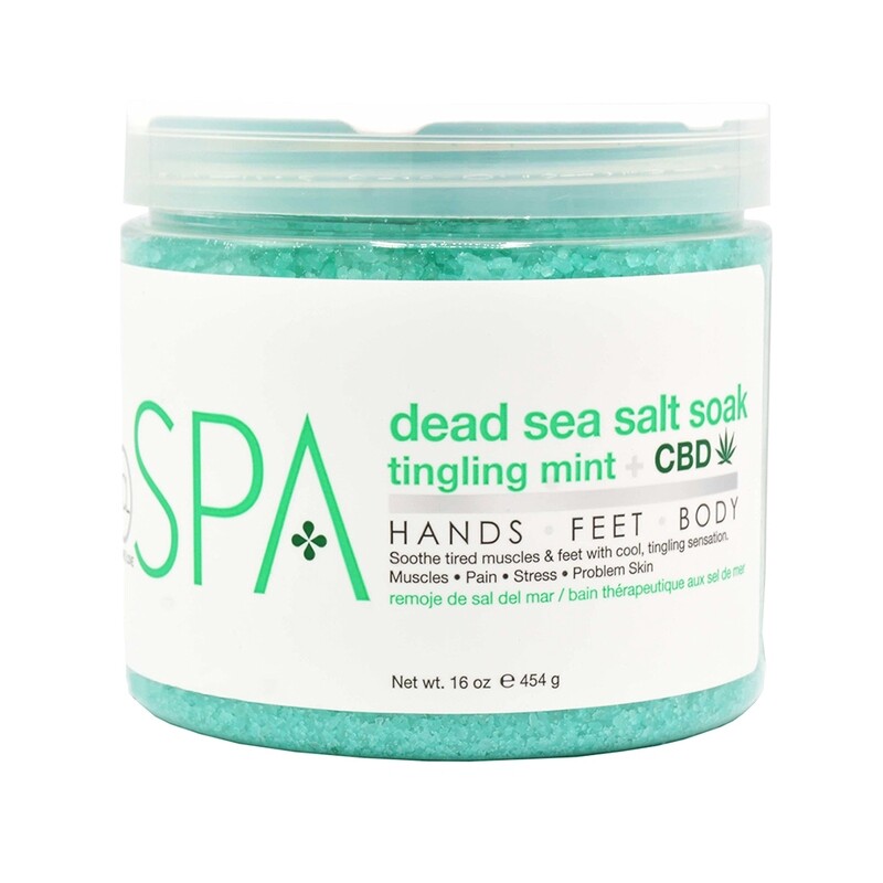 BCL Tingling Mint + CBD Bath Soak