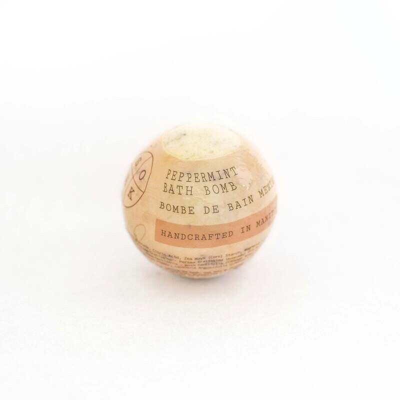 Soak Bath Co. Peppermint Bath Bomb