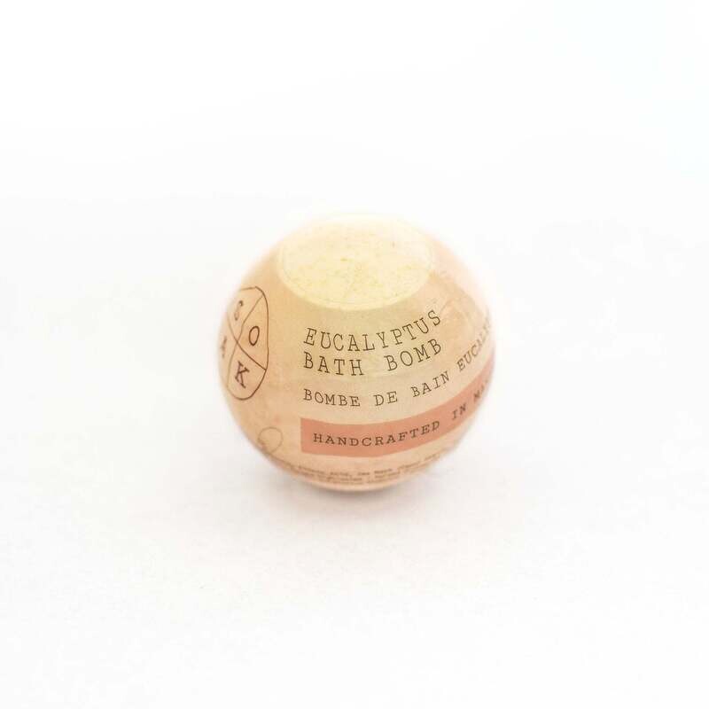 Soak Bath Co. Eucalyptus Bath Bomb