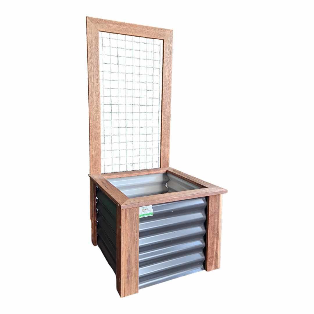 SPECIAL: Pot Planter with Trellis - Merbau