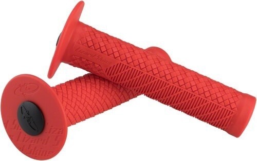 Lizard Skins Single Compound Charger Evo With Flange Grips Red K6596