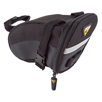 Topeak Aero Wedge Seat Bag: SM Black