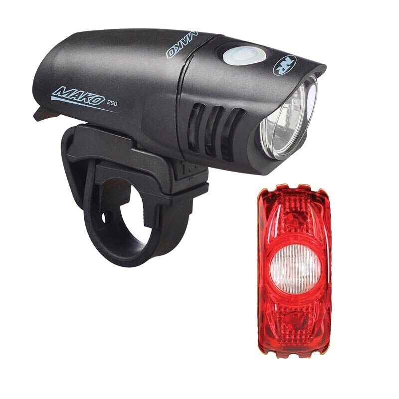 NiteRider Mako 250 and CherryBomb 35 Headlight and taillight Combo MNITER38