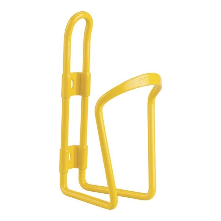 MSW AC-100 Alloy Water Bottle Cage 6mm rod Yellow 33235