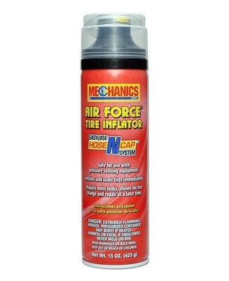 Mechanics Air Force Tire Inflator 15oz