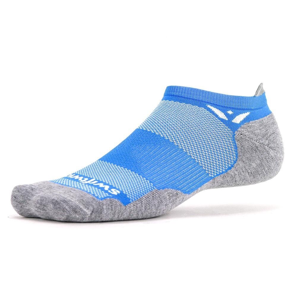 SwiftWick Gray Blue Zero SM Socks