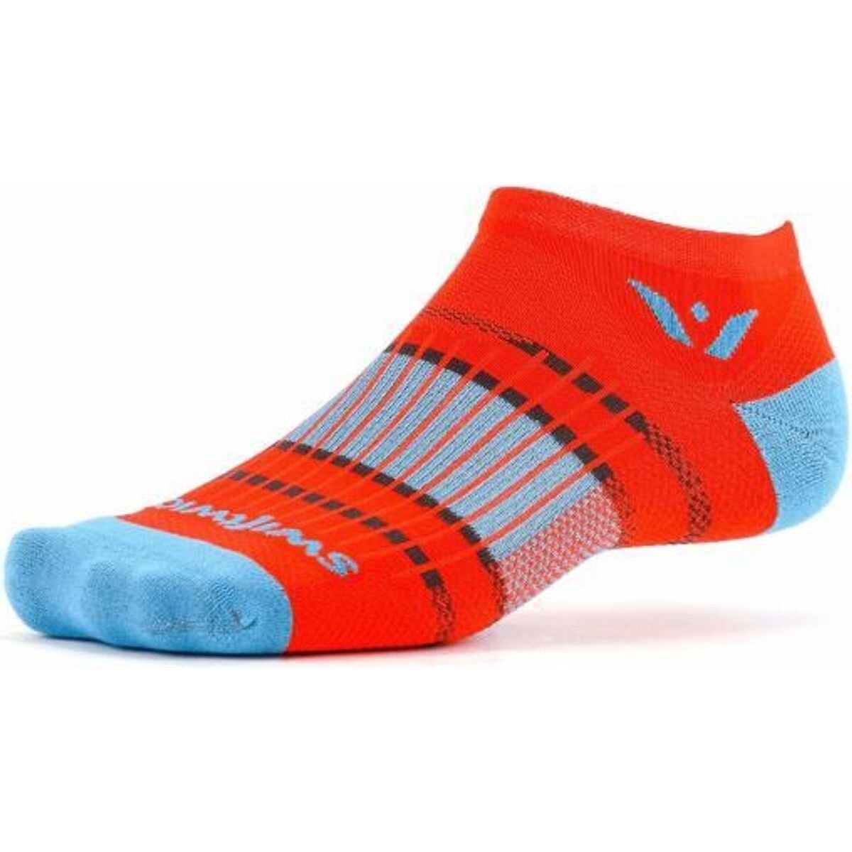 SwiftWick Orange Blue Zero MED Socks