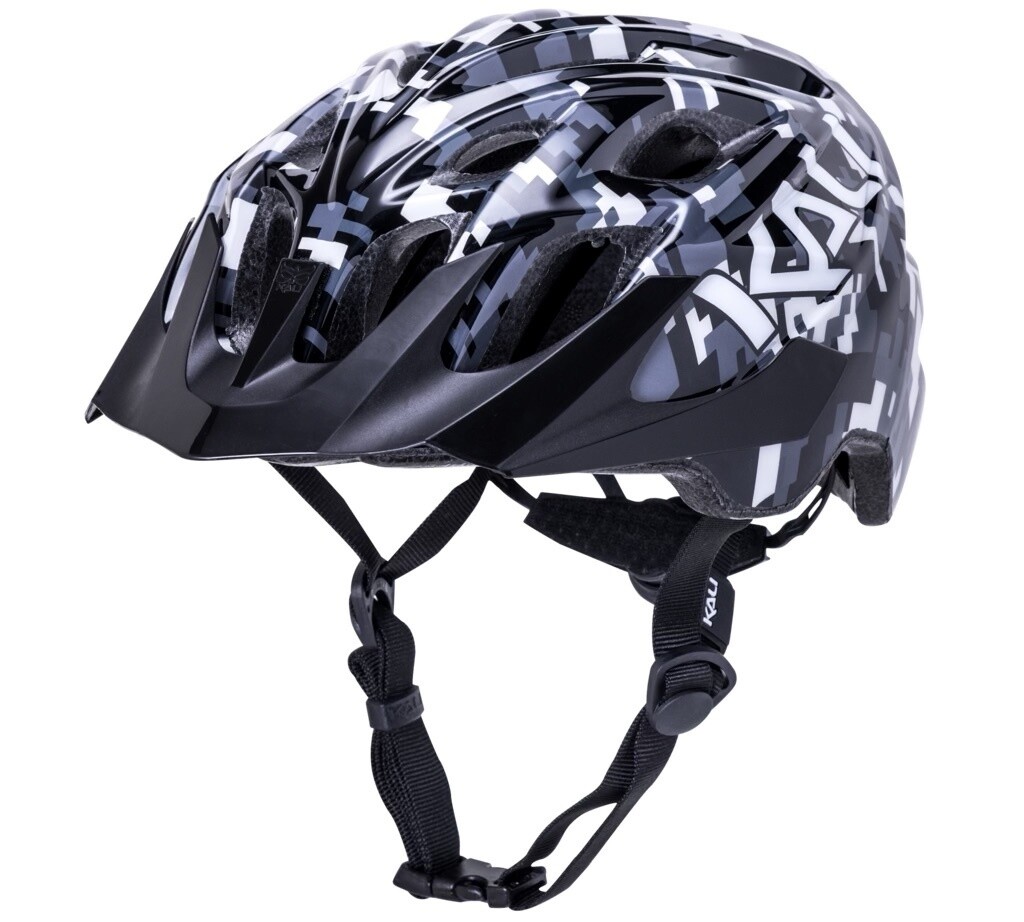 Kali Protectives Chakra Youth Helmet - Pixel Black, Youth, One Size