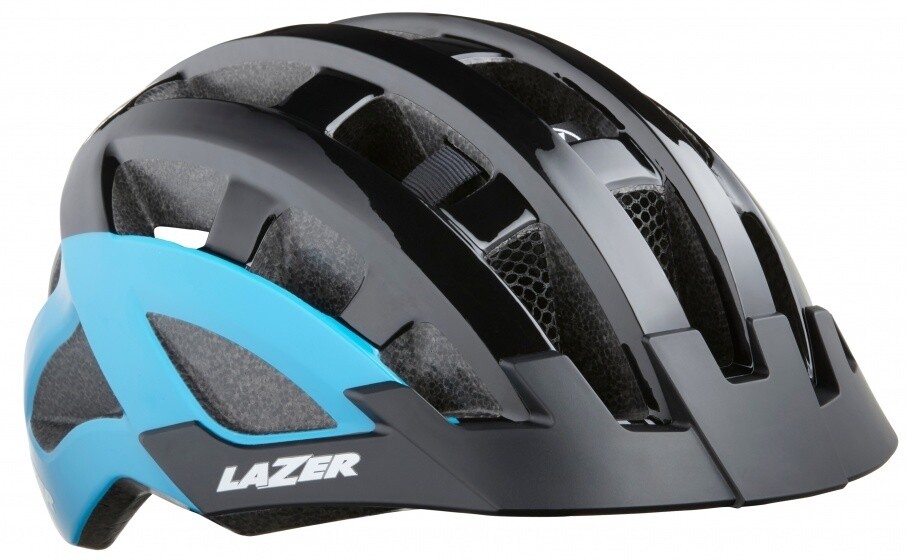 Lazer Compact DLX Uni Size Helmet Black Blue