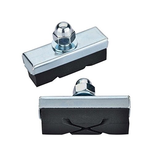 Omega Bicycle Brake Pads Nut, Black, 1-Pair