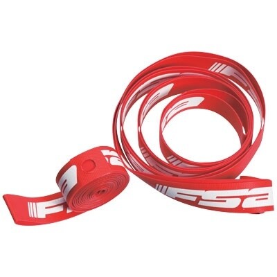 FSA 700c x 17mm Rim Strips Red Nylon