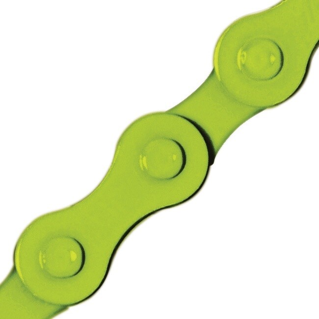 KMC Z410 Chain: 1/8 112 Links Green 17625