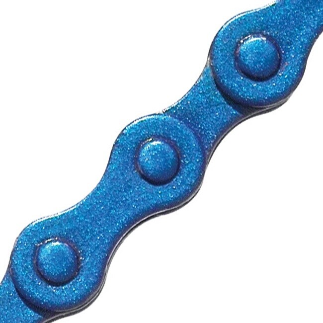 KMC Z410 Chain: 1/8 112 Links Blue 17625