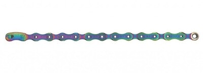 SRAM XX1 Eagle AXS Chain - 12-Speed, 126 Links, Rainbow