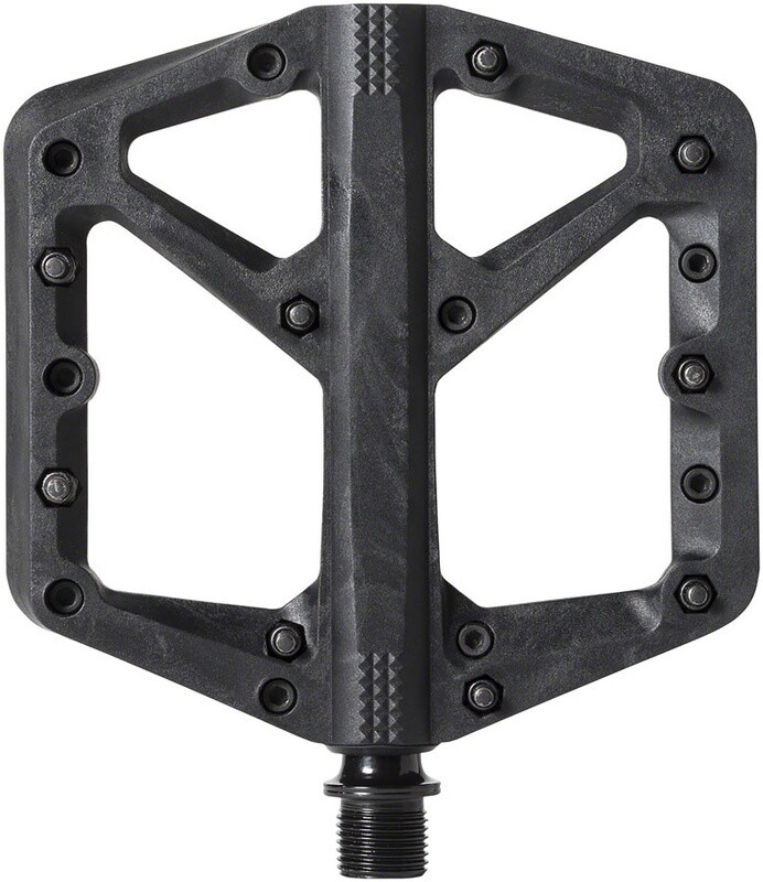 Crank Brothers Stamp 1 Large 9/16' Pedals: Black