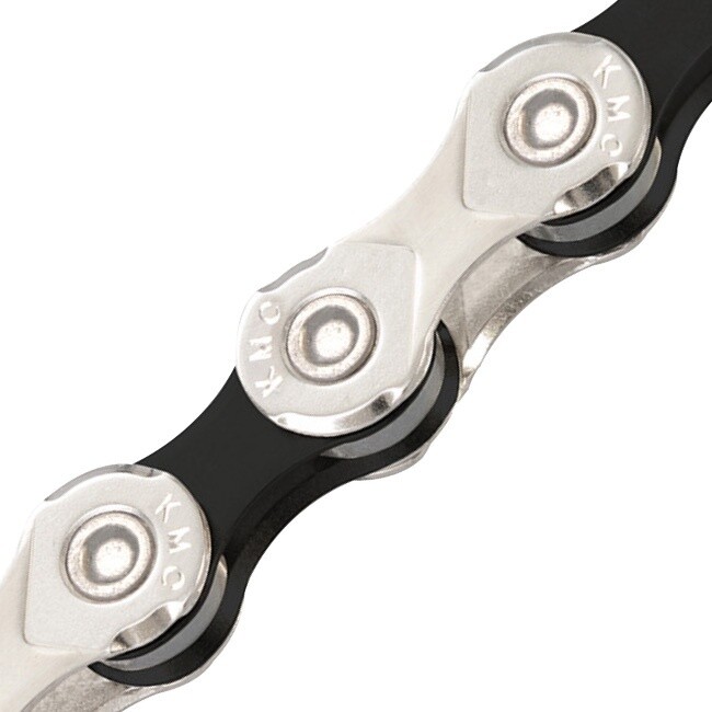 KMC X11 Chain - 11-Speed, 118 Links, Silver/Black