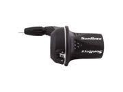 SunRace M21 Twist Shift Rear 6-Speed: Gray K3530