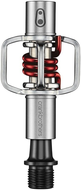 Crank Brothers Egg Beater 1 Pedals with Red Spring