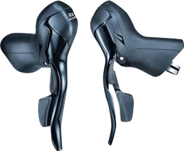 microSHIFT R8 Drop Bar Shift Lever Set 2 x 8-Speed Shimano Compatible K1282