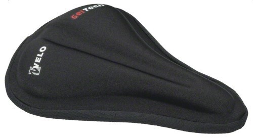 Velo Gel-Tech Saddle Cover: Black 25238h